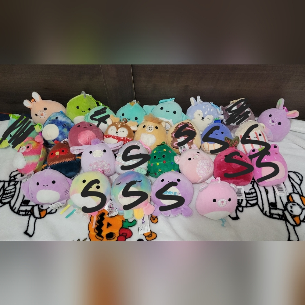 Squishmallow Clip Bundle
